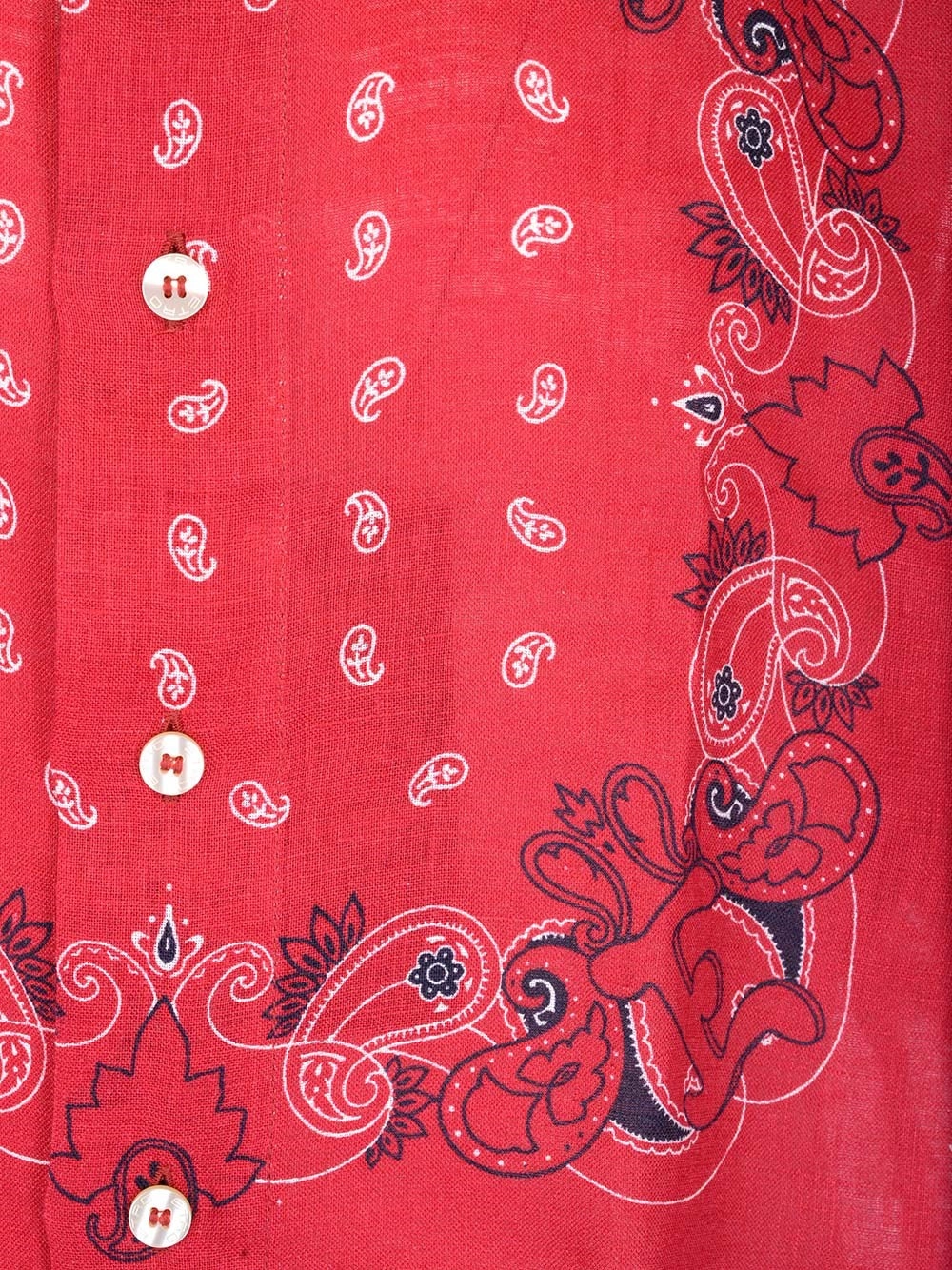 Etro Paisley Bandana Printed Short Sleeved Shirt