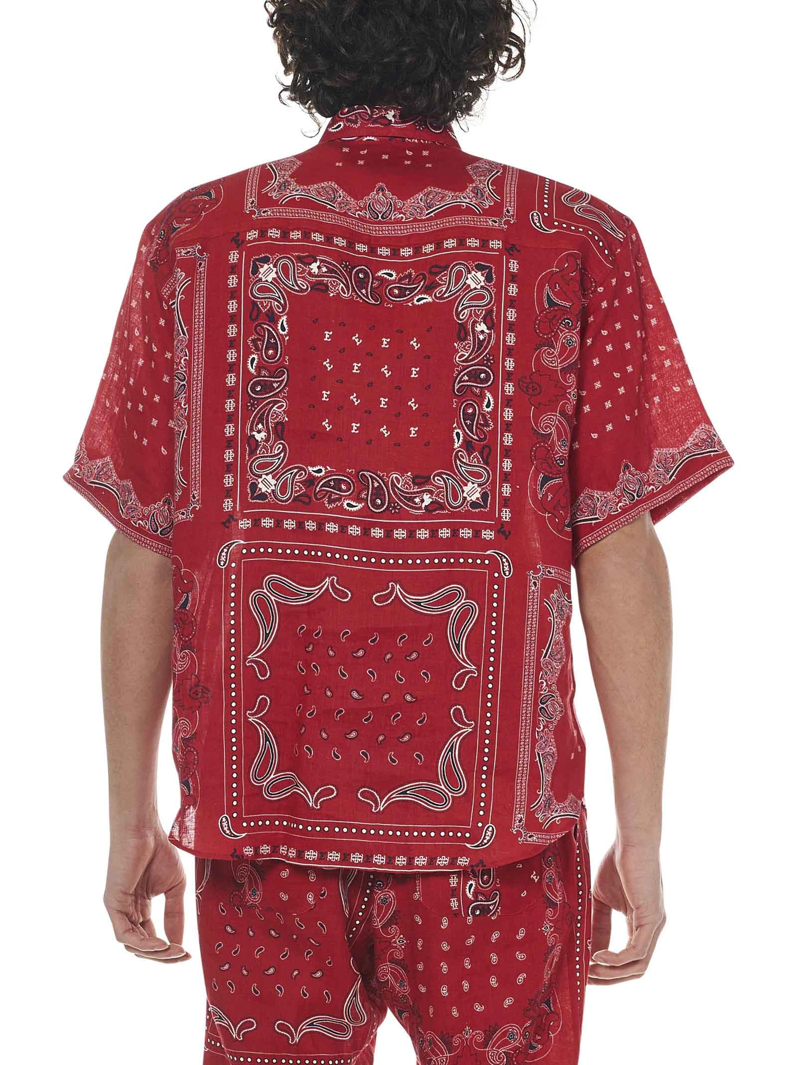 Etro Paisley Bandana Printed Short Sleeved Shirt