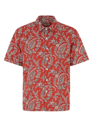 Etro Paisley Print Short-Sleeved Shirt