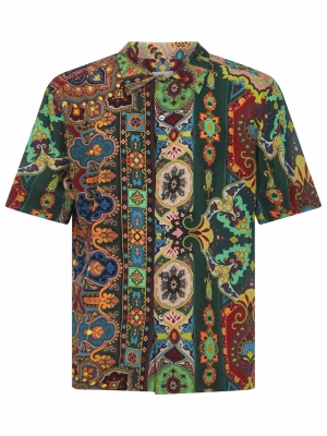 Etro Printed Short-Sleeved Shirt