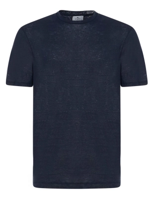 Etro Short-Sleeved Crewneck T-Shirt