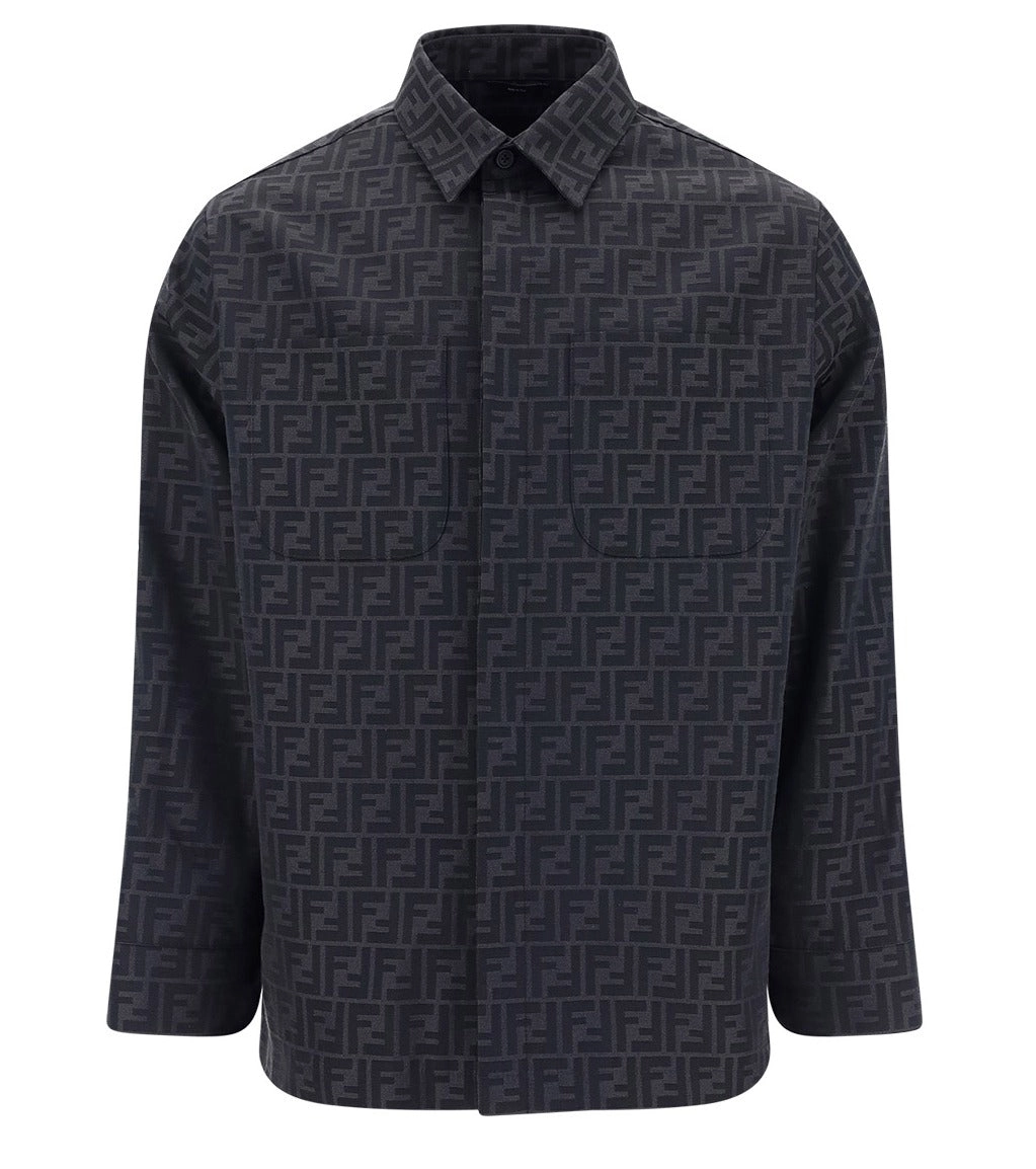 Fendi All-Over Jacquard FF Motif Shirt