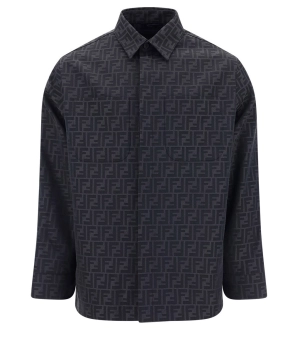 Fendi All-Over Jacquard FF Motif Shirt