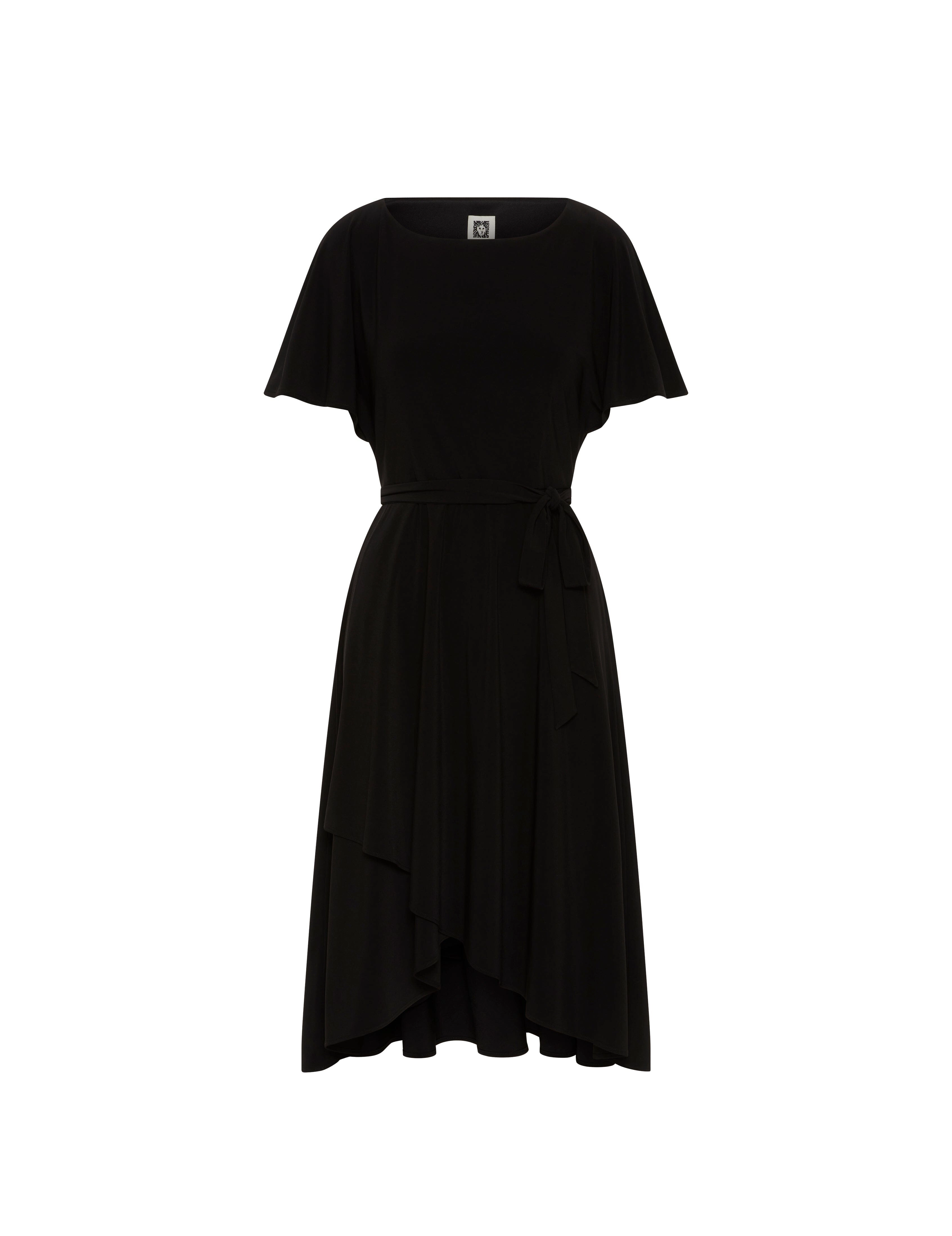 Flutter Sleeve Sash Dress- Sale