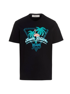 Golden Goose Deluxe Brand Graphic Printed Crewneck T-Shirt