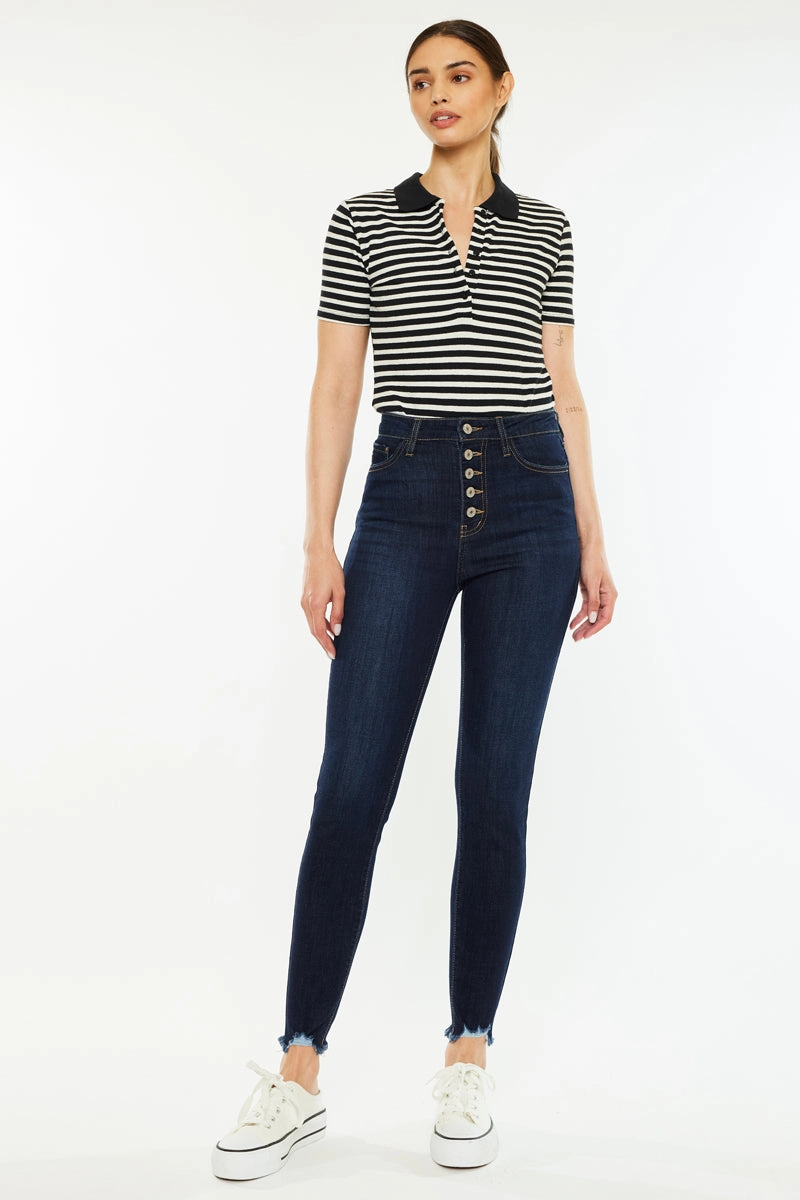 Greyson High Rise Super Skinny Jeans