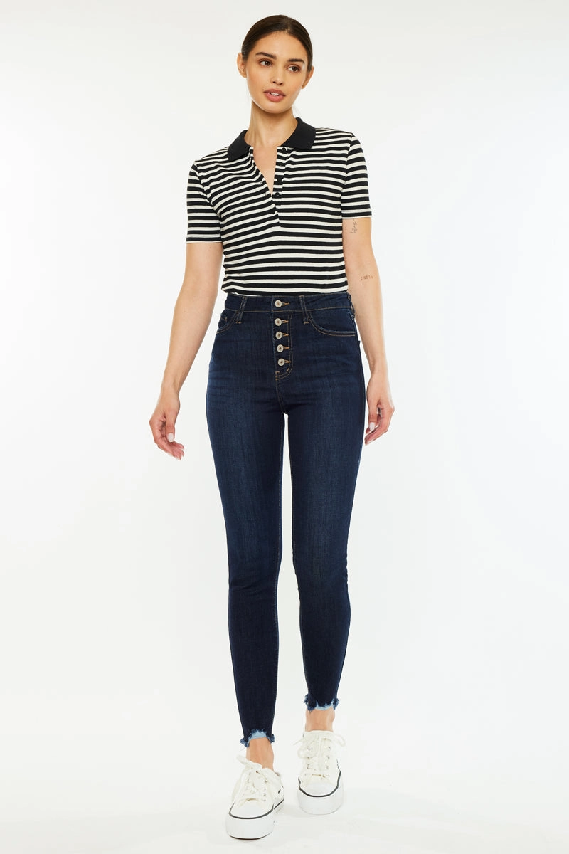 Greyson High Rise Super Skinny Jeans