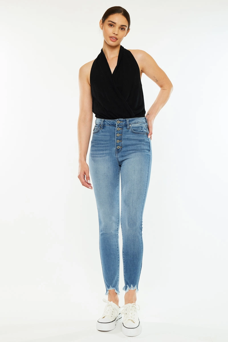 Greyson High Rise Super Skinny Jeans