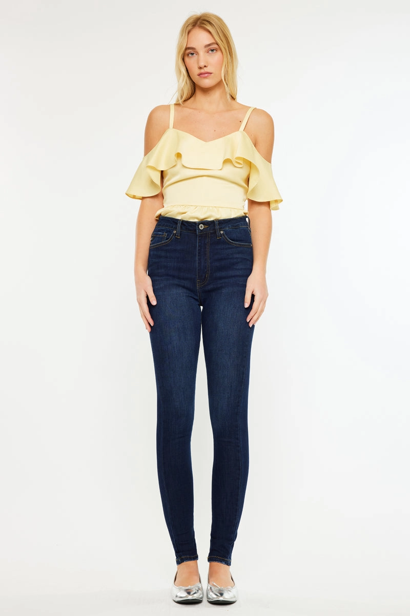 Hallie Ultra High Rise Super Skinny Jeans