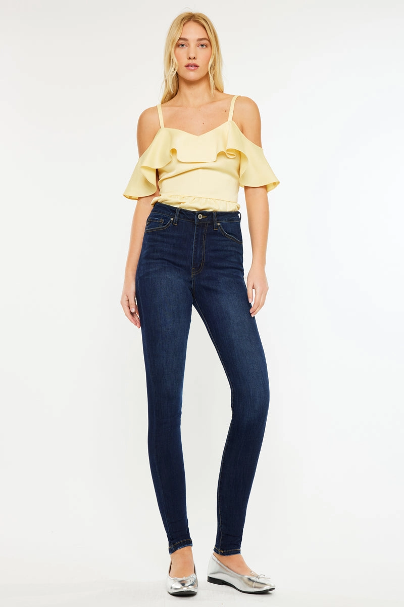 Hallie Ultra High Rise Super Skinny Jeans