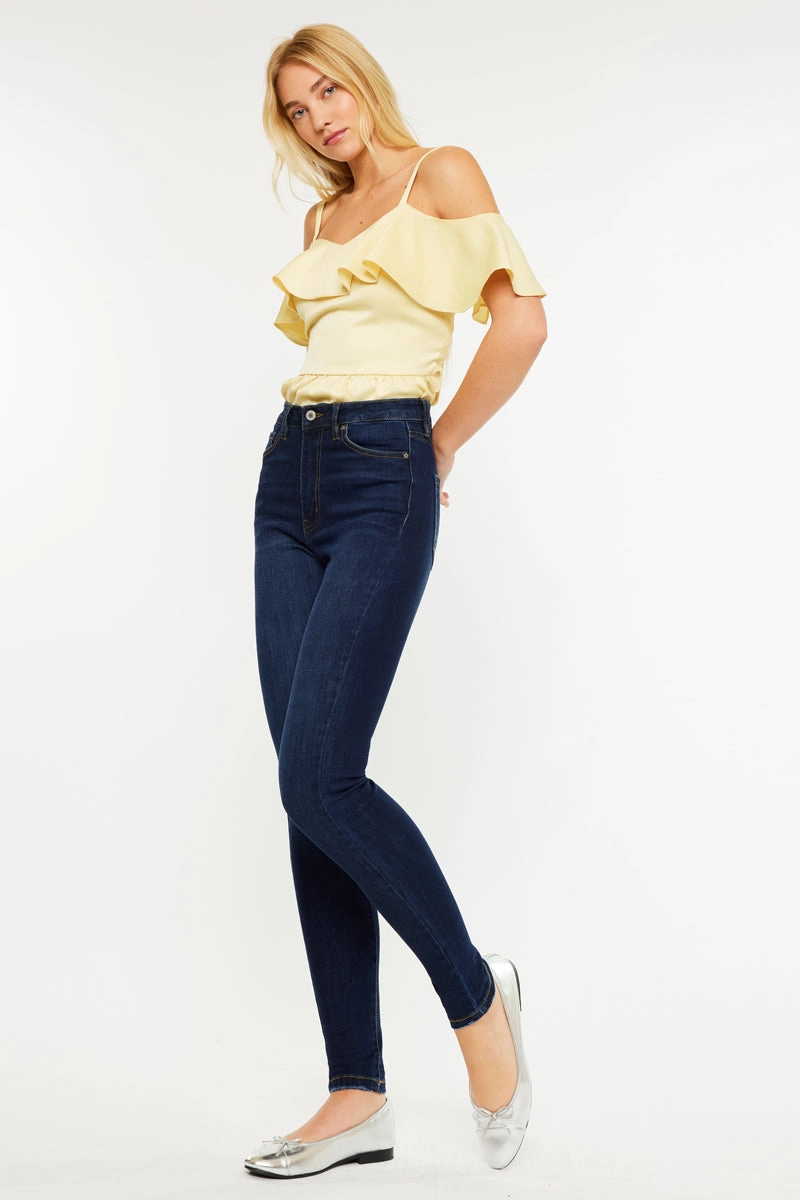 Hallie Ultra High Rise Super Skinny Jeans