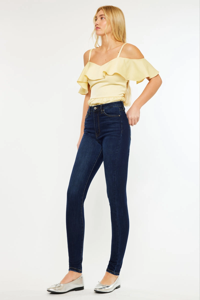 Hallie Ultra High Rise Super Skinny Jeans