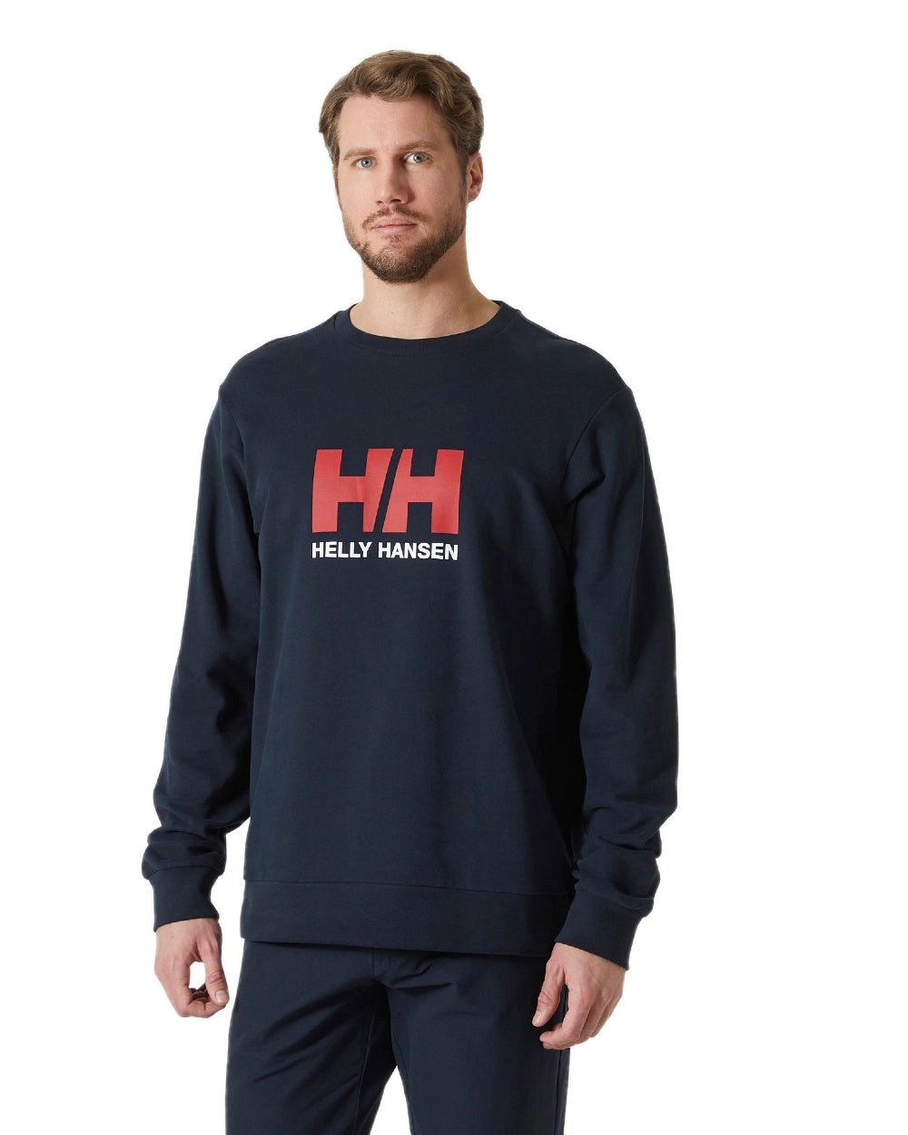 Helly Hansen Mens Logo Crew Sweatshirt 2.0