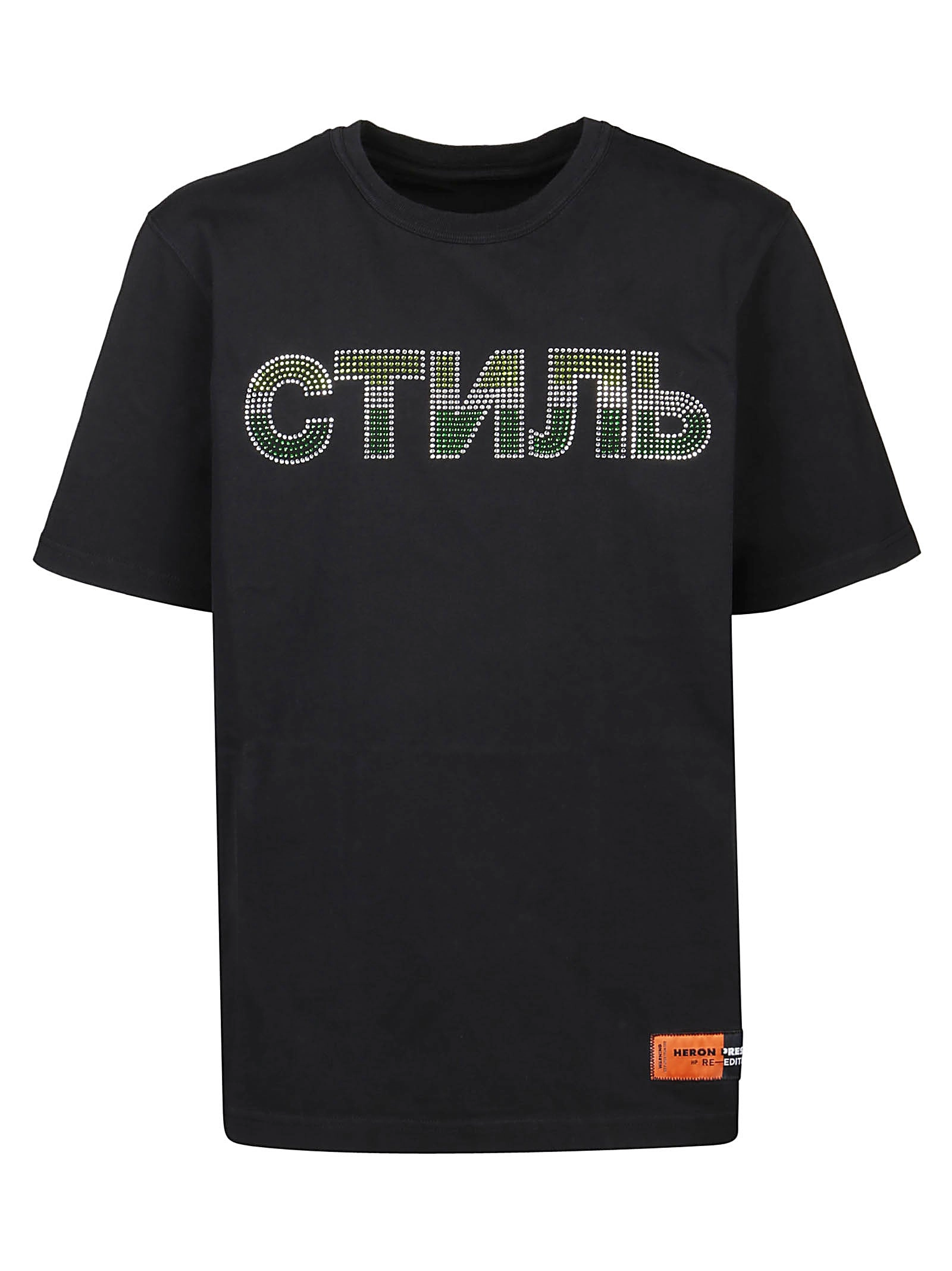 Heron Preston Logo Printed Crewneck T-Shirt
