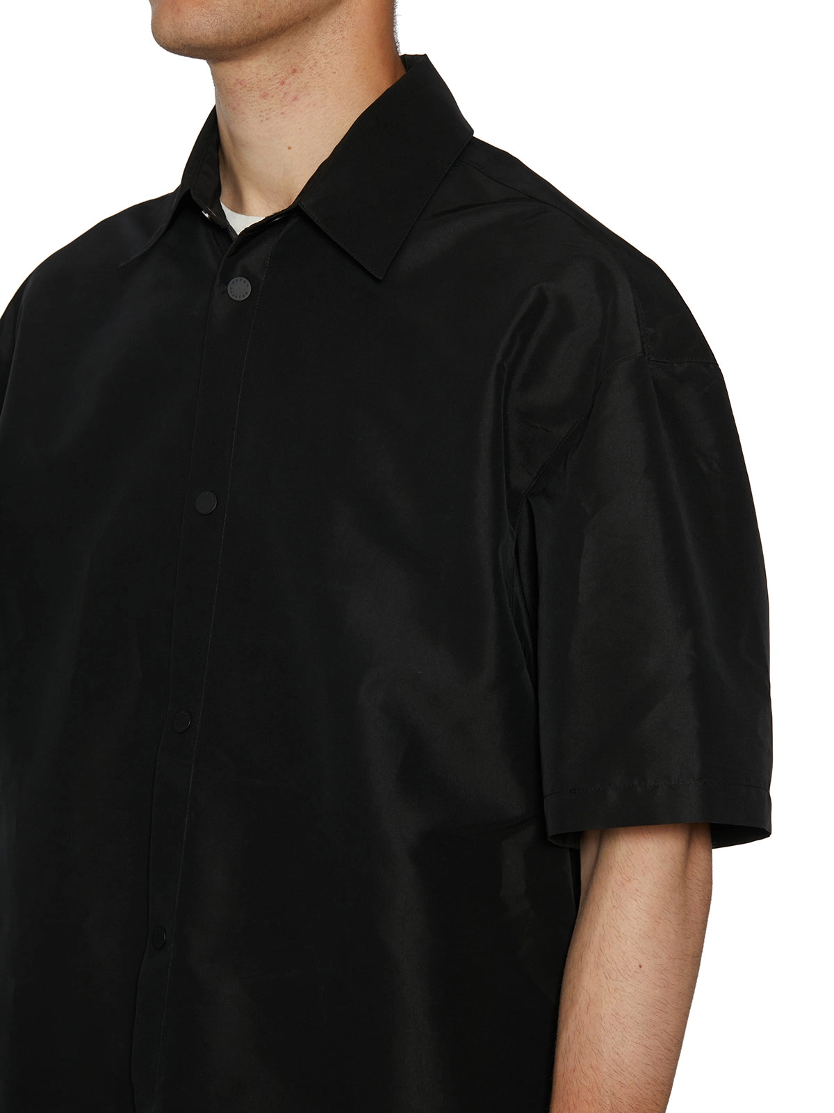 Heron Preston Slogan Printed Short-Sleeved Shirt