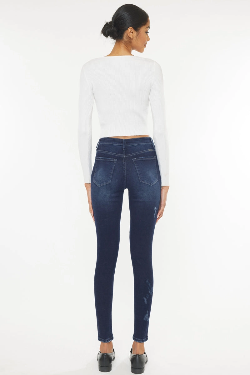 Hilarie High Rise Super Skinny Jeans
