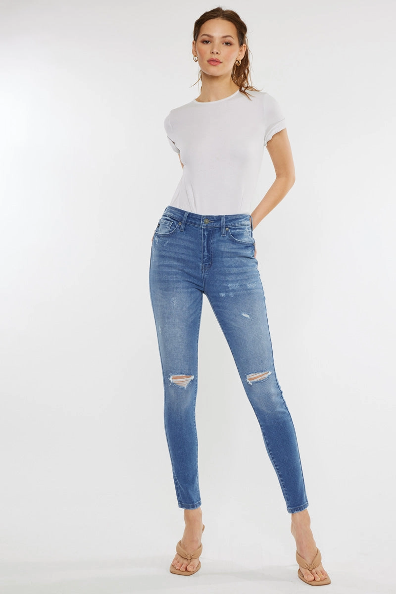 Hilarie High Rise Super Skinny Jeans