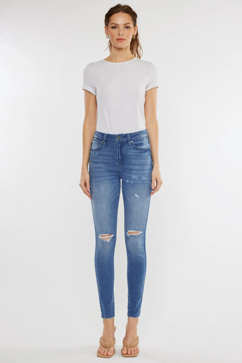 Hilarie High Rise Super Skinny Jeans