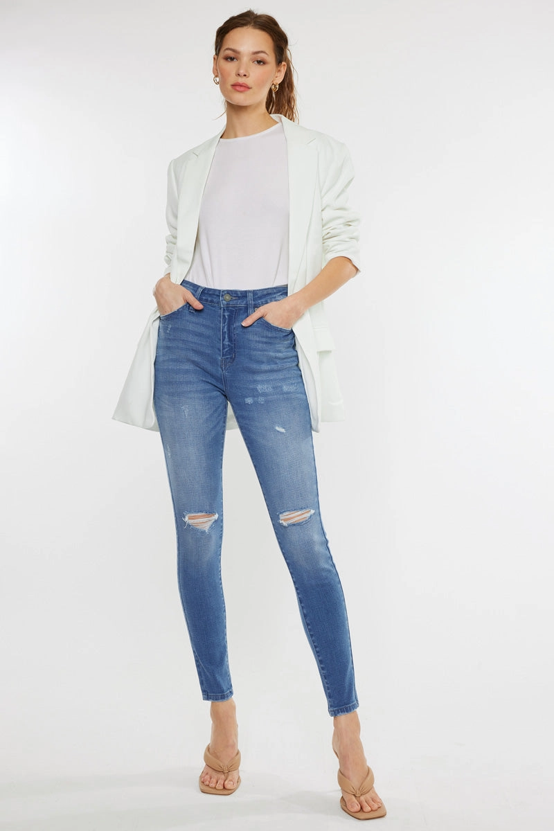 Hilarie High Rise Super Skinny Jeans