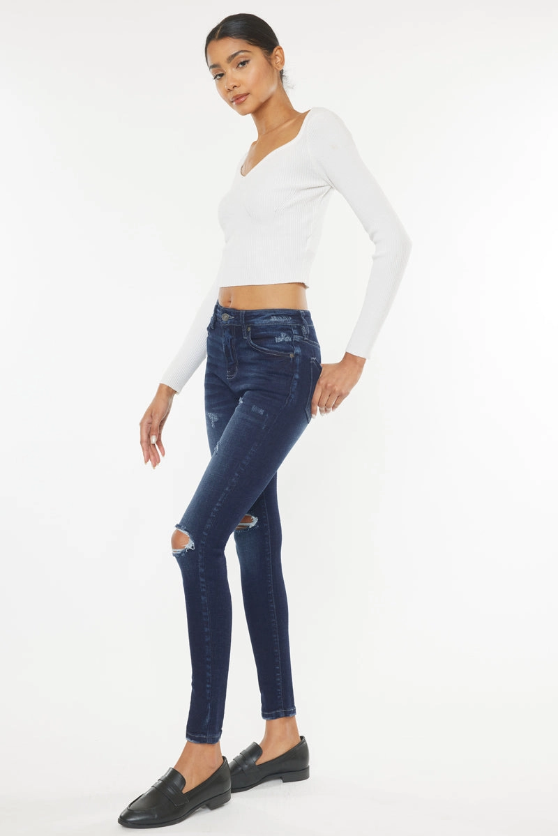 Hilarie High Rise Super Skinny Jeans