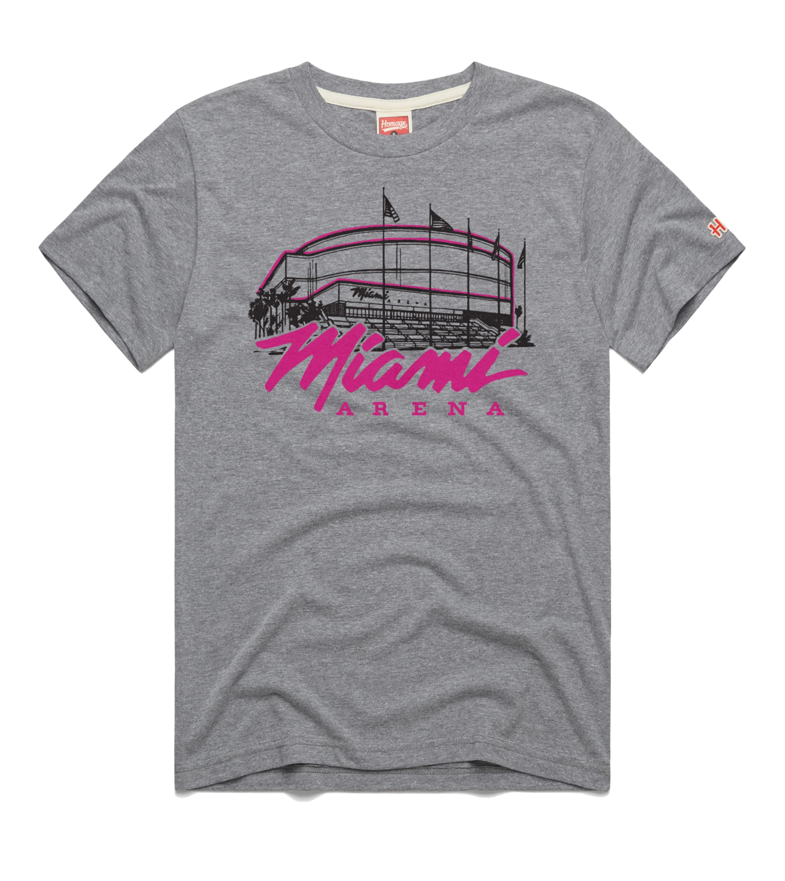 Homage Miami Arena Grey Tee