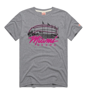 Homage Miami Arena Grey Tee