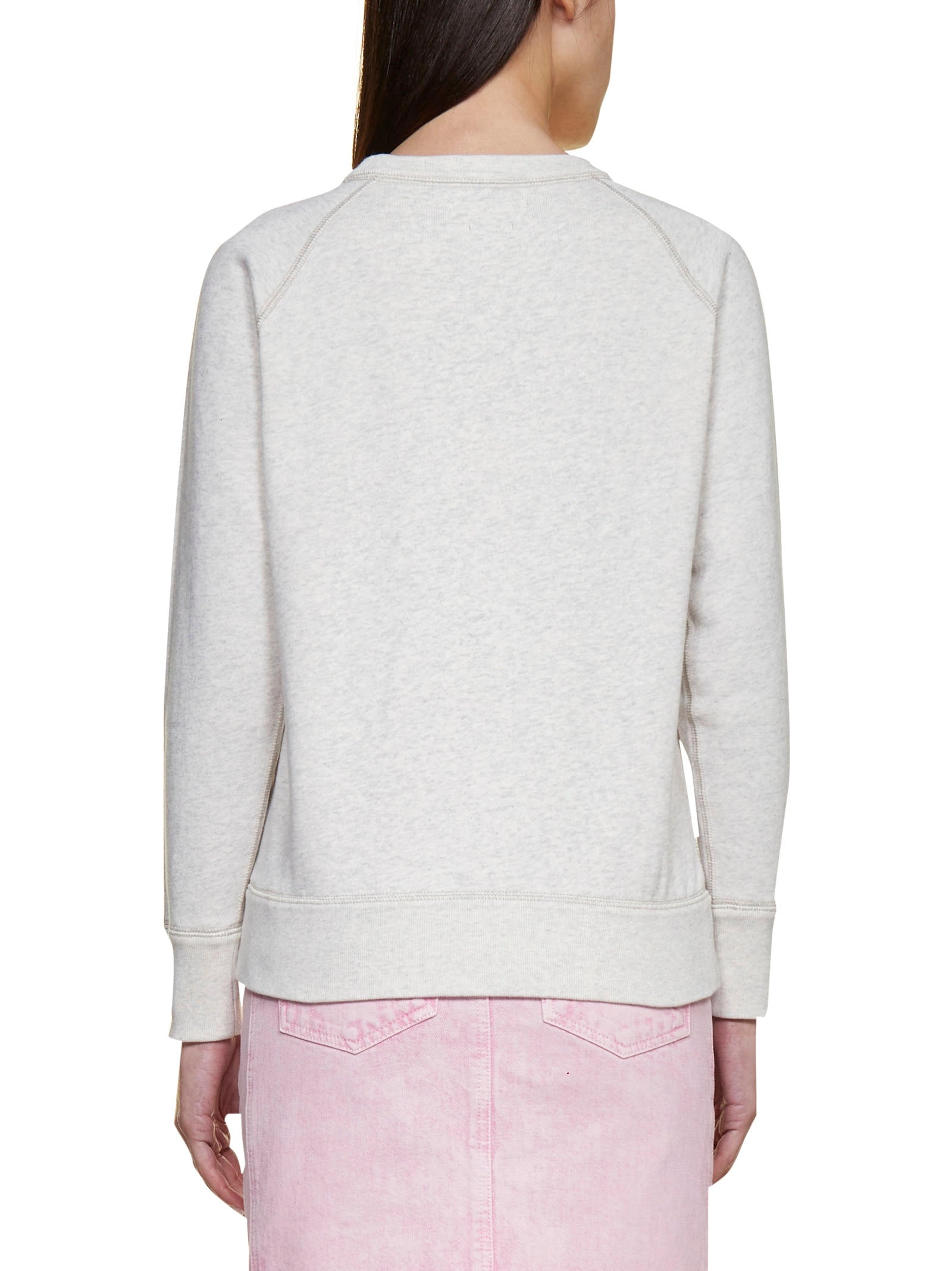 Isabel Marant Étoile Logo Printed Crewneck Sweatshirt