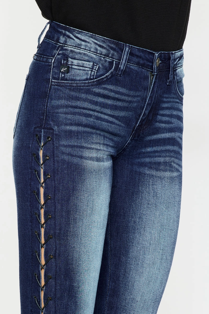 Jackie Mid Rise Ankle Skinny Jeans