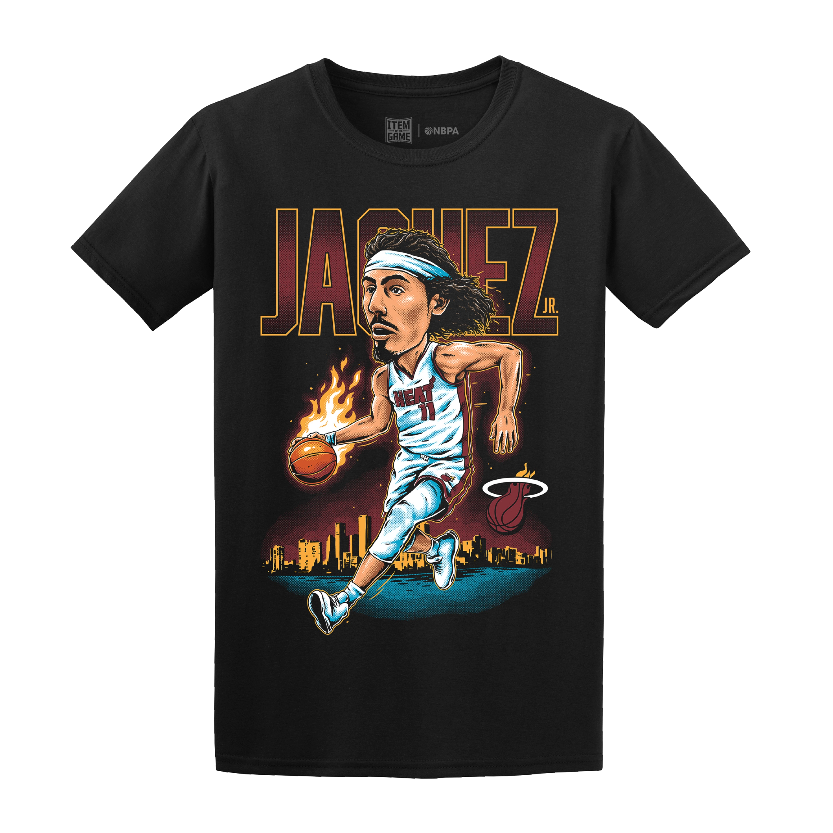 Jaime Jaquez Jr. Miami HEAT City View Tee