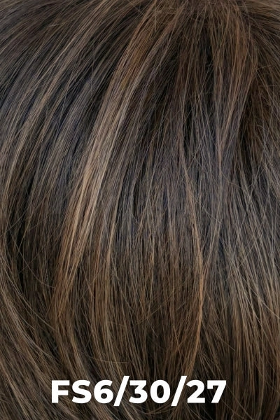 Jon Renau Toppers - EasiPart T 18" (#821) - Remy Human Hair