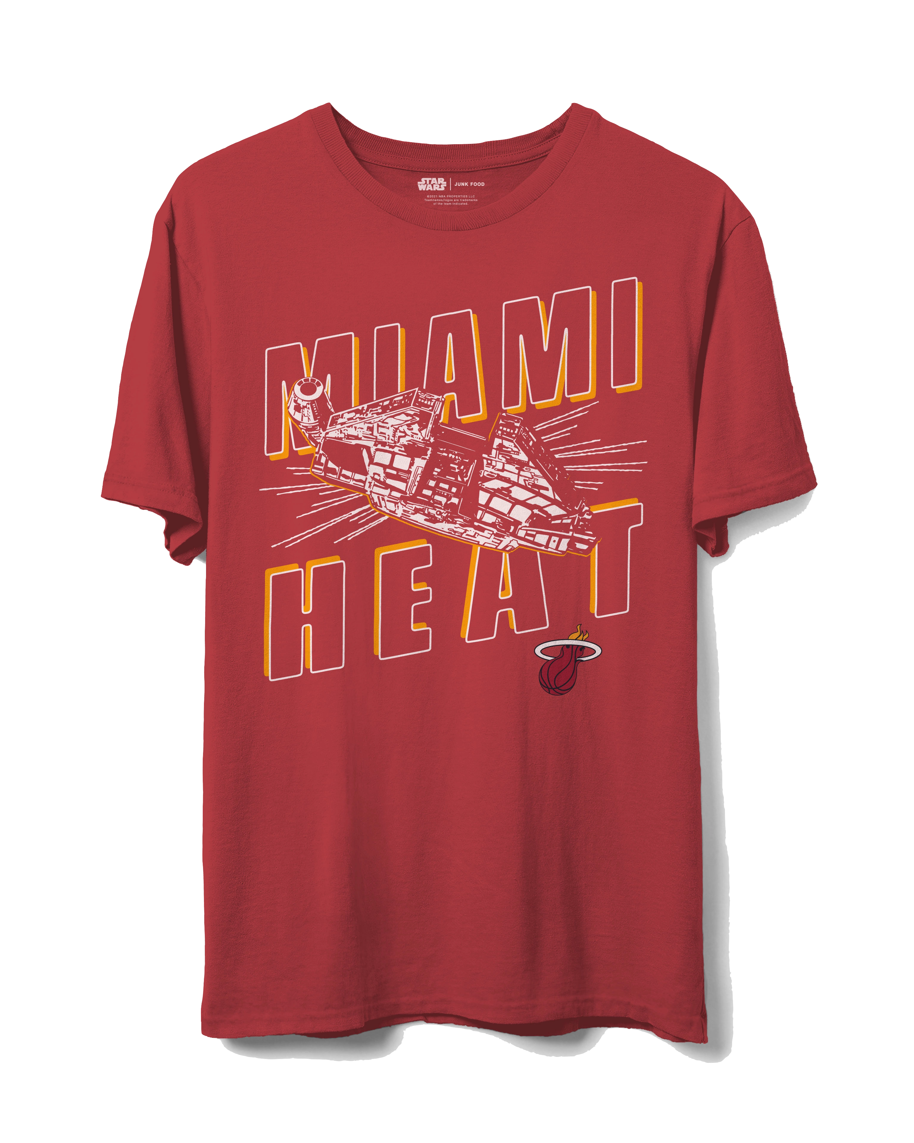 Junk Food Miami HEAT Star Wars Falcon Tee