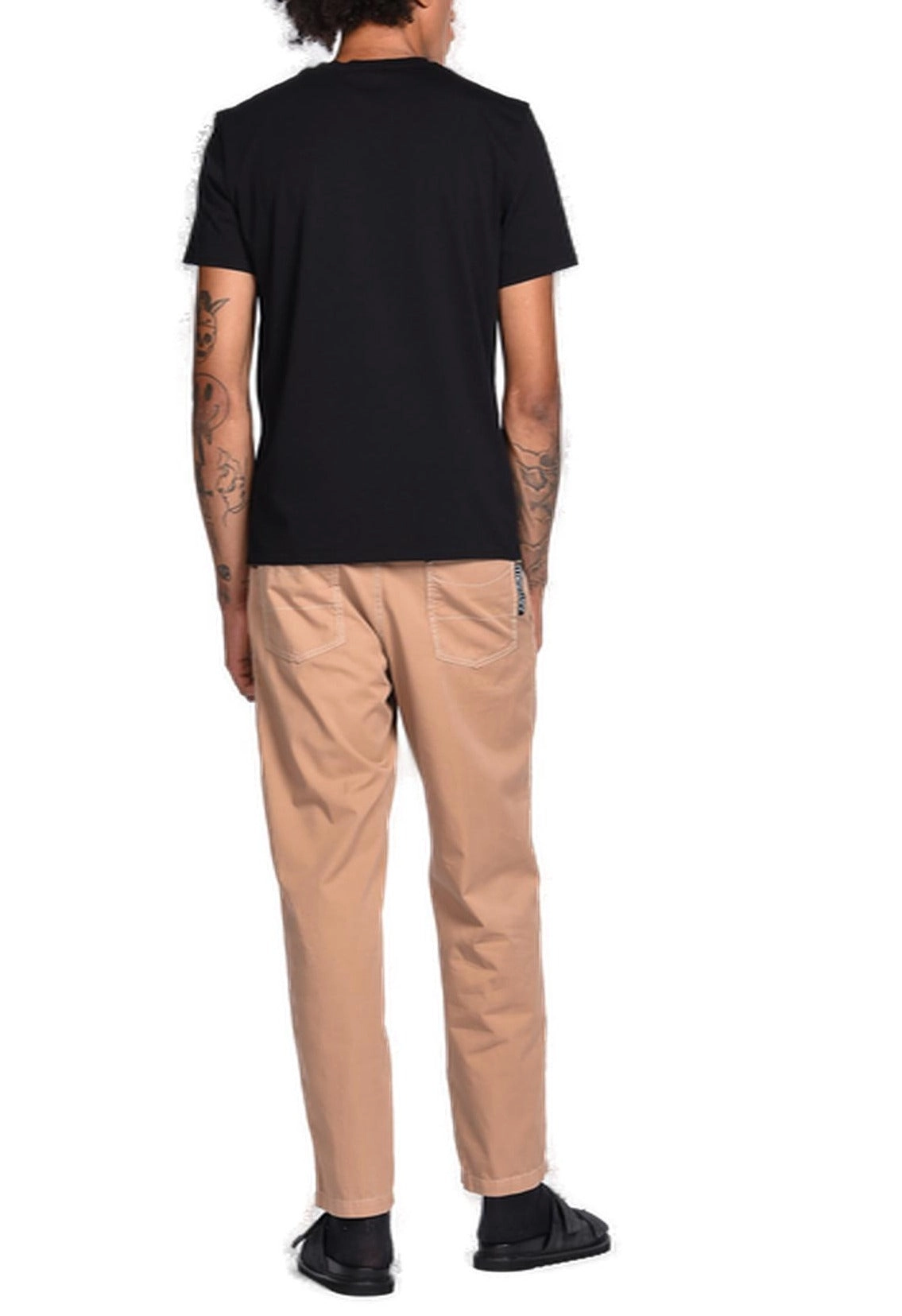 Just Cavalli Graphic Print Crewneck T-Shirt