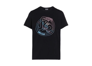 Just Cavalli Graphic Print Crewneck T-Shirt