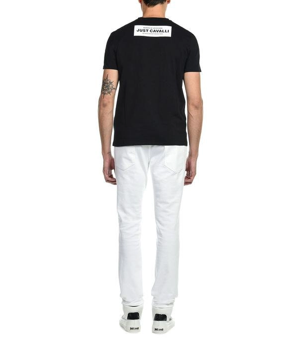 Just Cavalli Graphic Print Crewneck T-Shirt