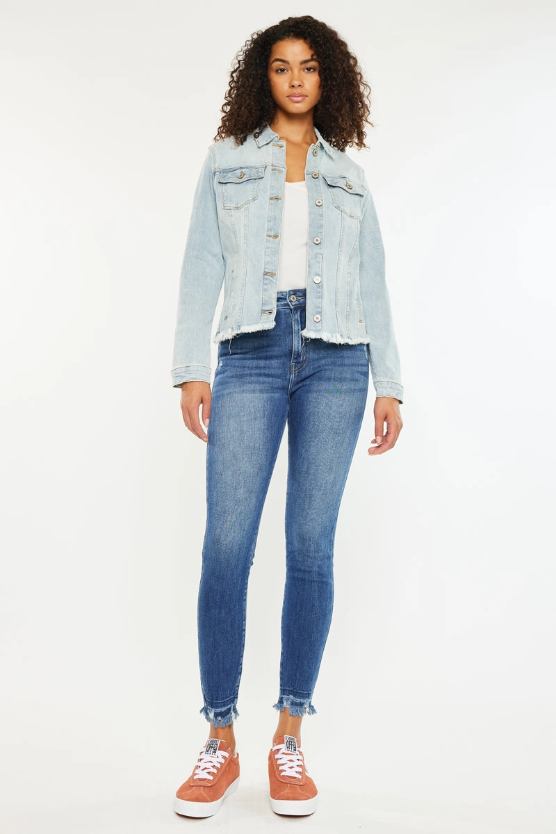 Kaleen High Rise Ankle Skinny Jeans