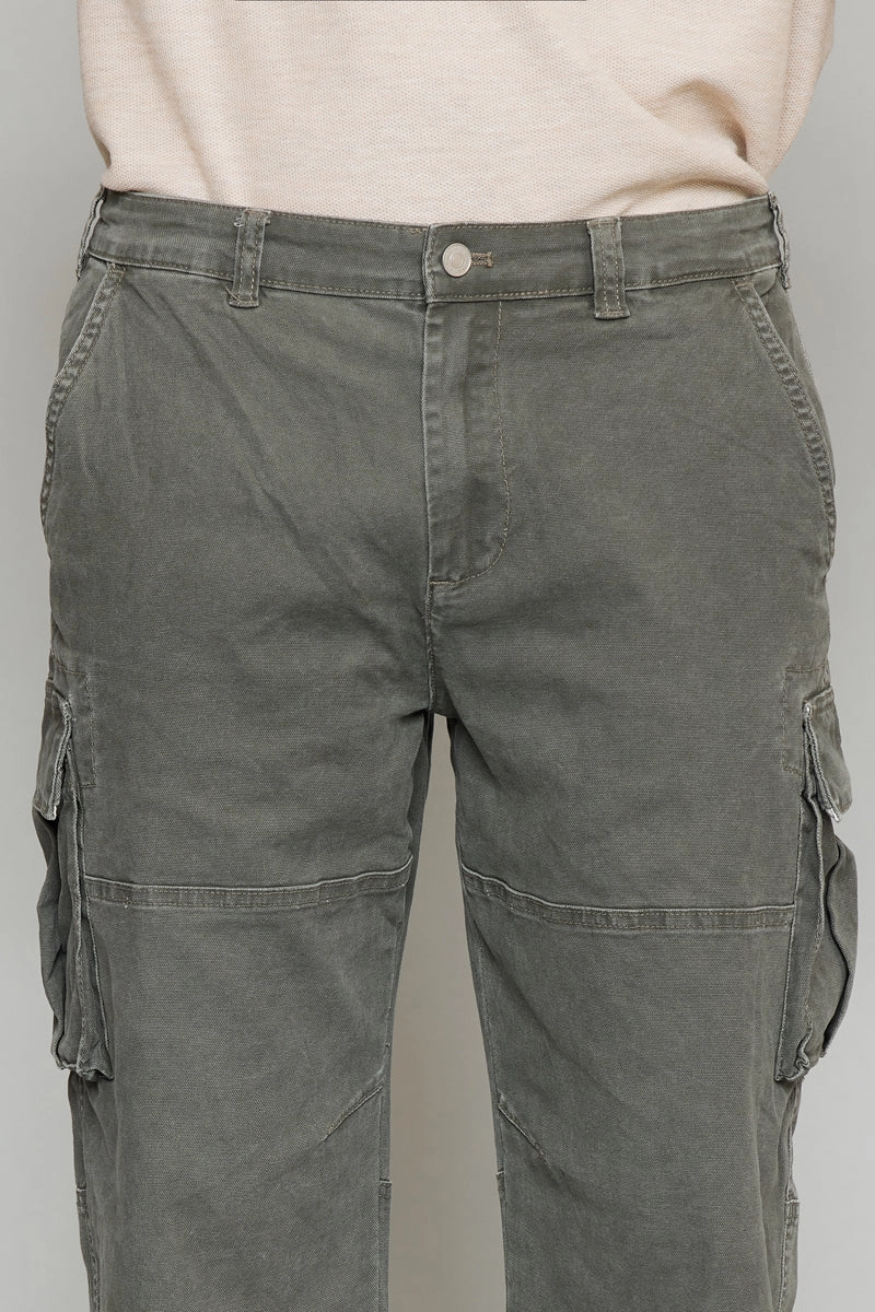 Keith Olive Cargo Pants - Men