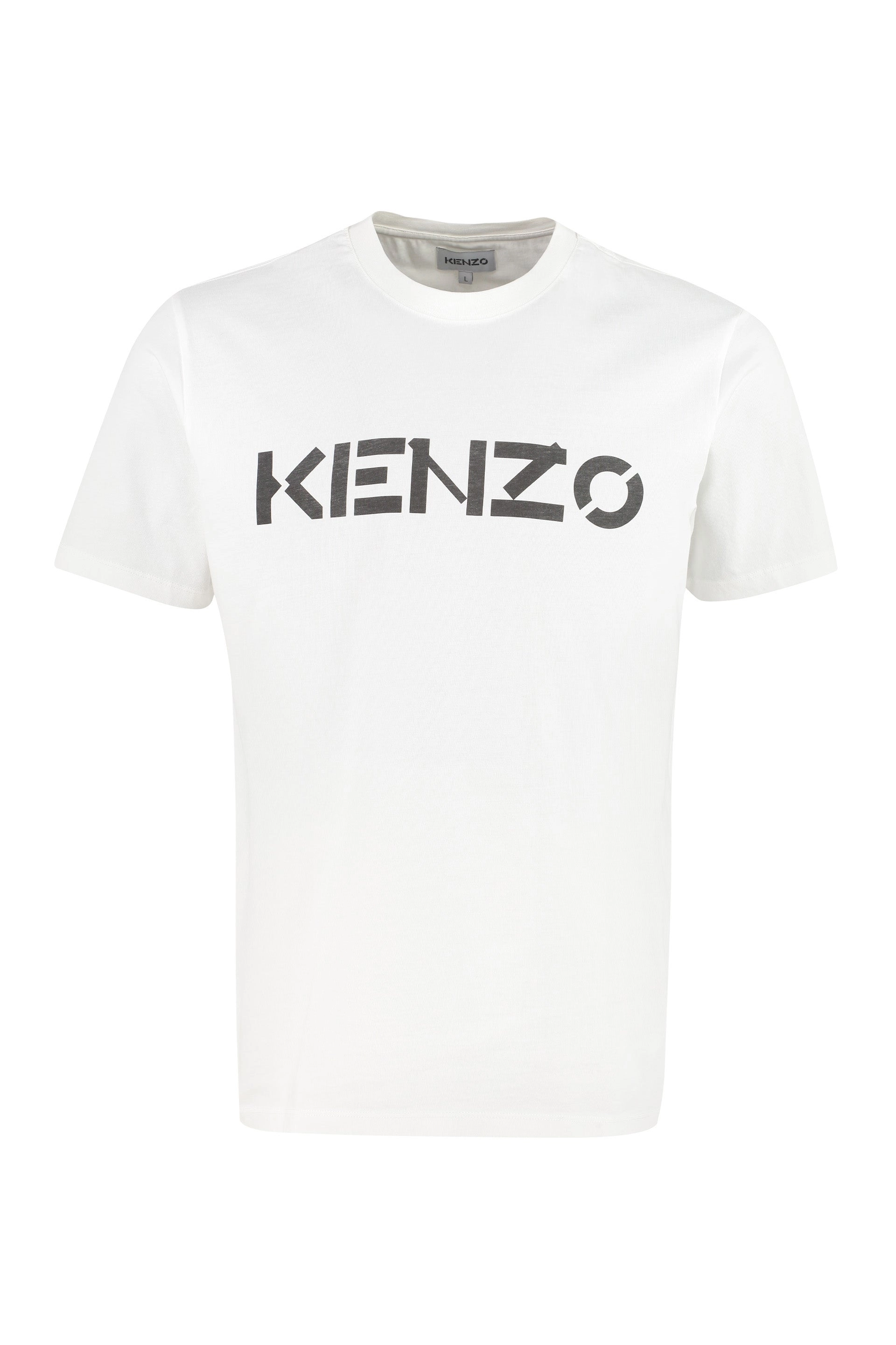 Kenzo Logo Print Crewneck T-Shirt