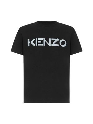 Kenzo Logo Printed Crewneck T-Shirt