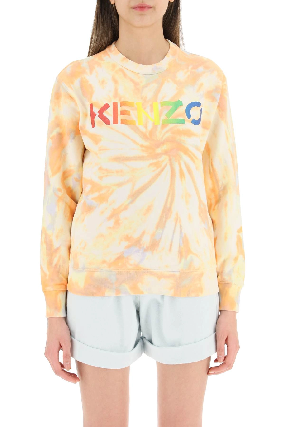 Kenzo Tie-Dyed Crewneck Sweatshirt