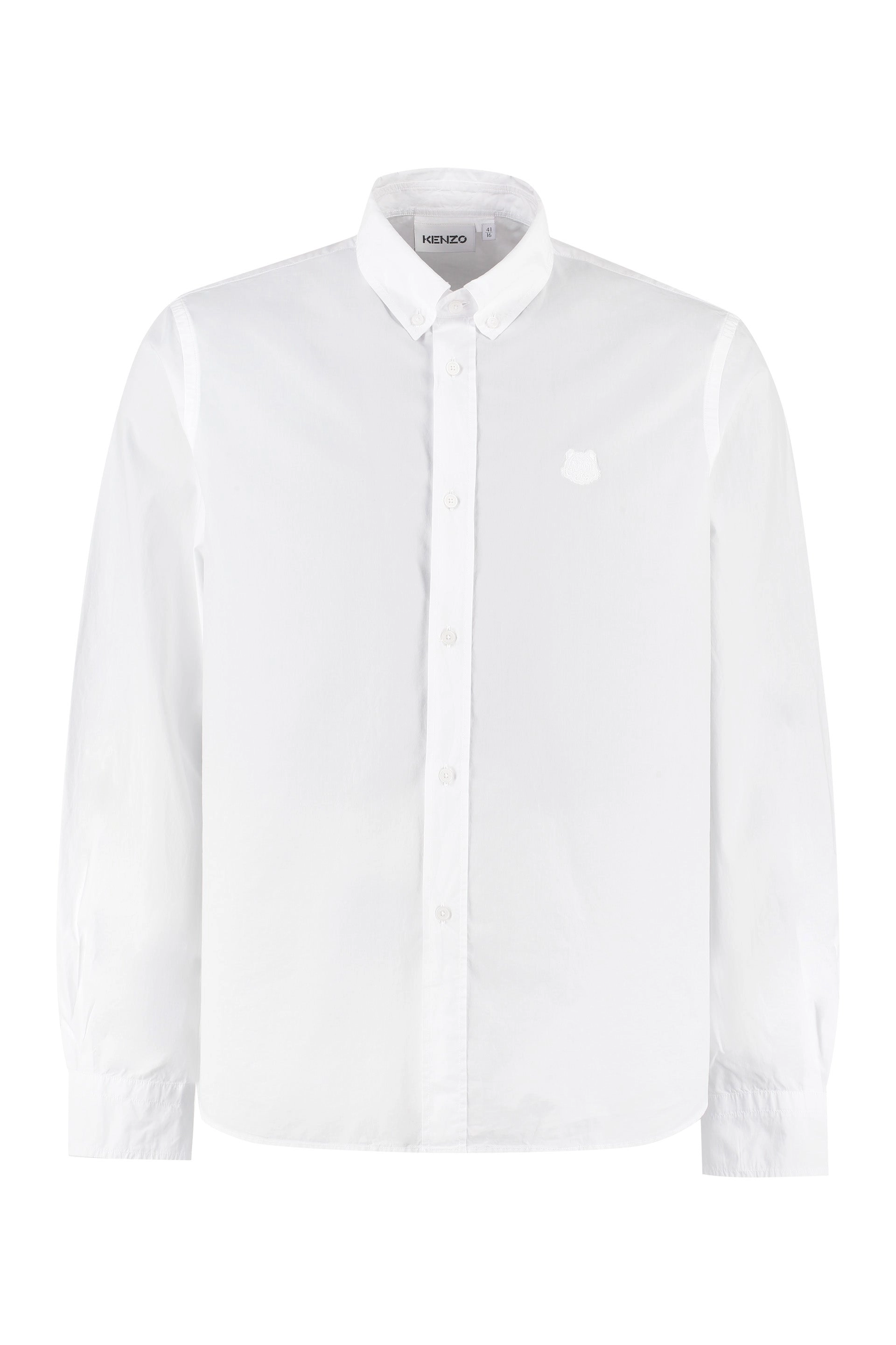 Kenzo Tiger Crest Buttoned Shirt