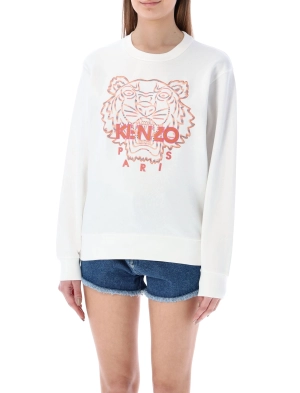 Kenzo Tiger Embroidered Crewneck Sweatshirt
