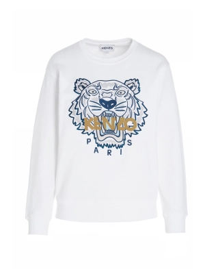 Kenzo Tiger Embroidered Crewneck Sweatshirt