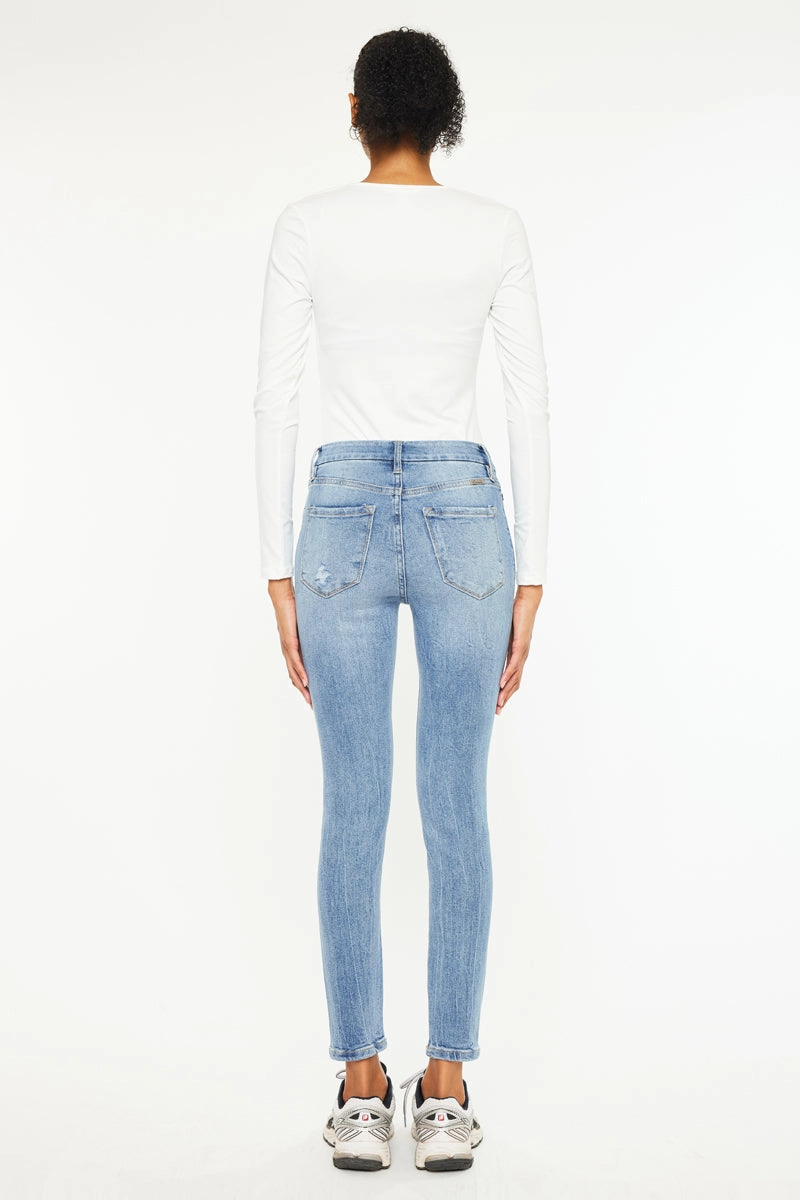 Kira Mid Rise Ankle Skinny