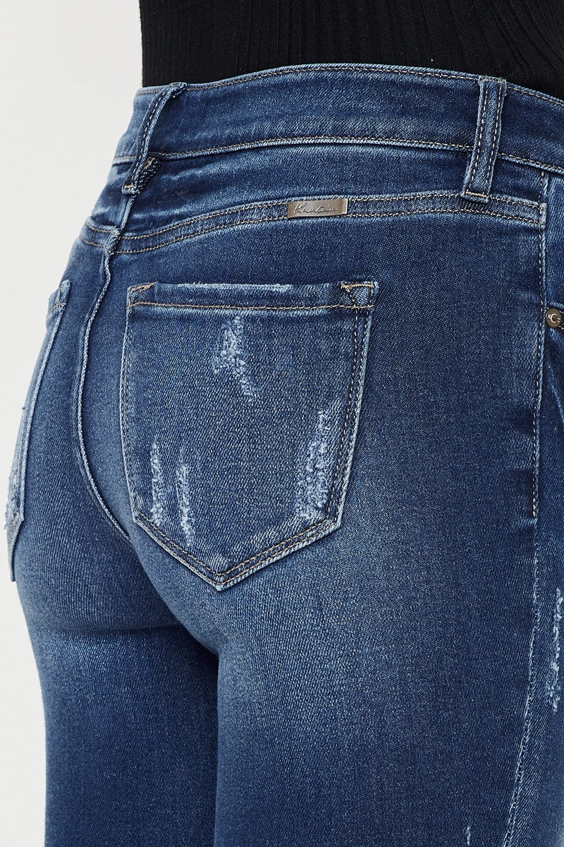 Landon Mid Rise Ankle Skinny Jeans