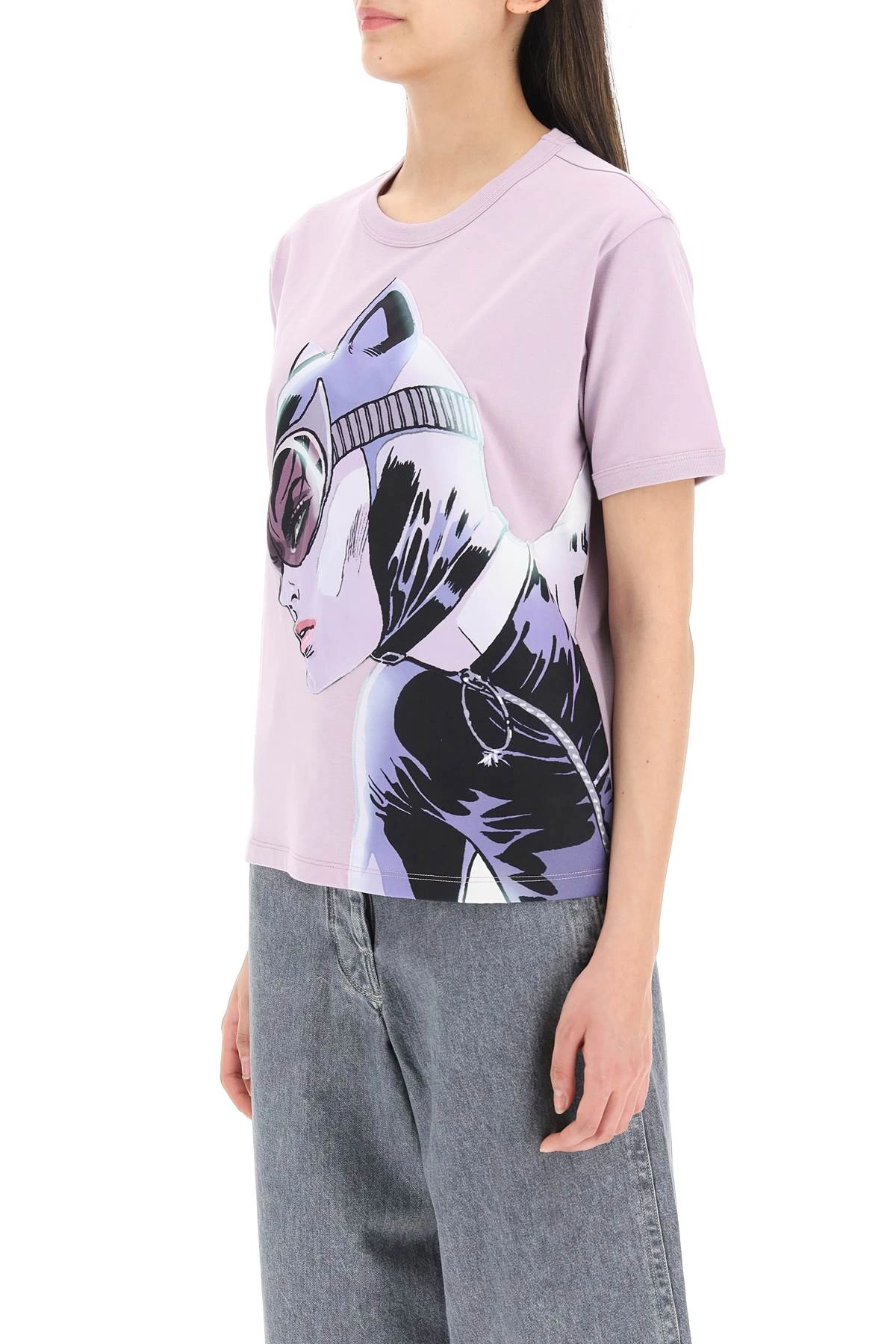 Lanvin Graphic Printed Crewneck T-Shirt