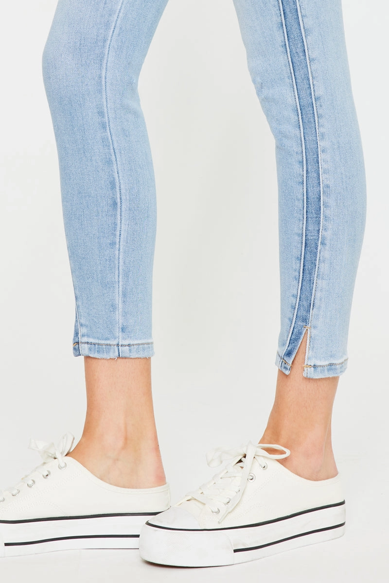 Layla High Rise Ankle Skinny Jeans