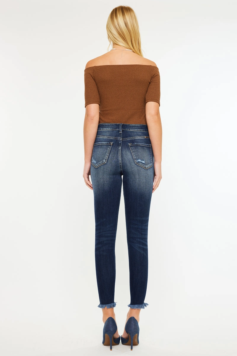 Layna Ultra High Rise Ankle Skinny Jeans