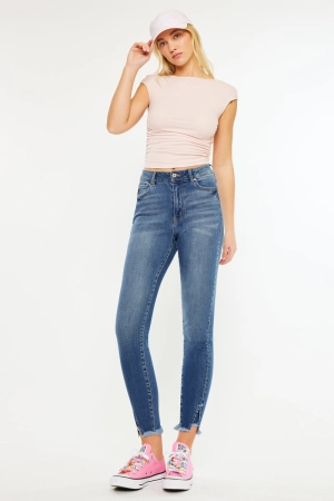 Layna Ultra High Rise Ankle Skinny Jeans