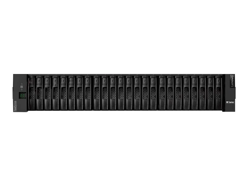 Lenovo ThinkSystem DE4000H Hybrid 2U24 SFF controller enclosure - Hard drive array - 24 bays (SAS-3) - 16Gb Fibre Channel, SAS 7Y75A00SWW