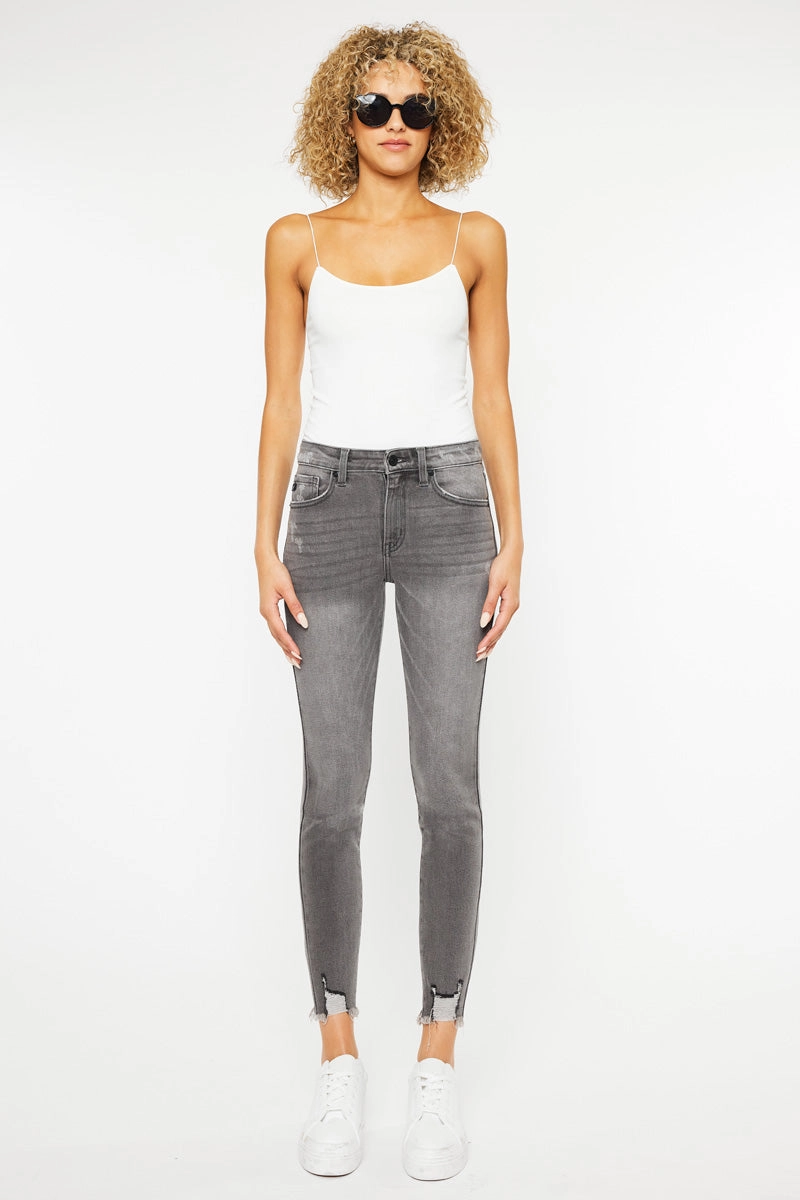 Leo High Rise Ankle Skinny Jeans